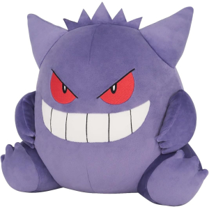 authentic Pokemon plush squishy Gengar plush cushion 31cm, San-ei Potehagu
